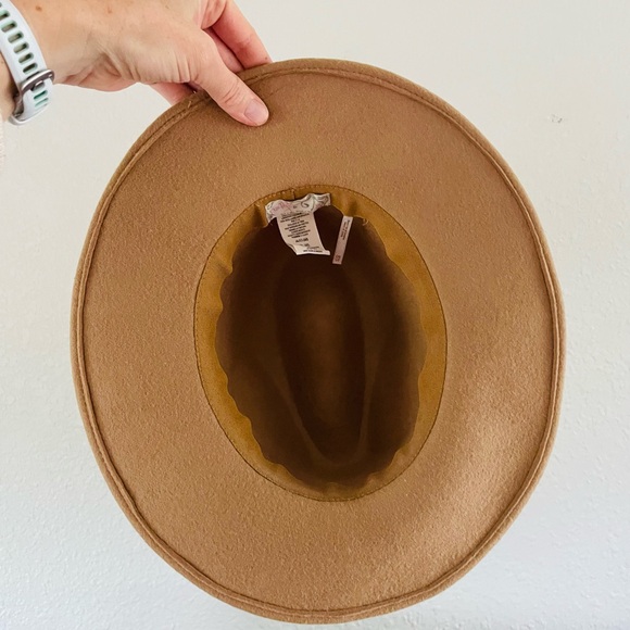 Free People Tan Felt Rancher hat main image 2